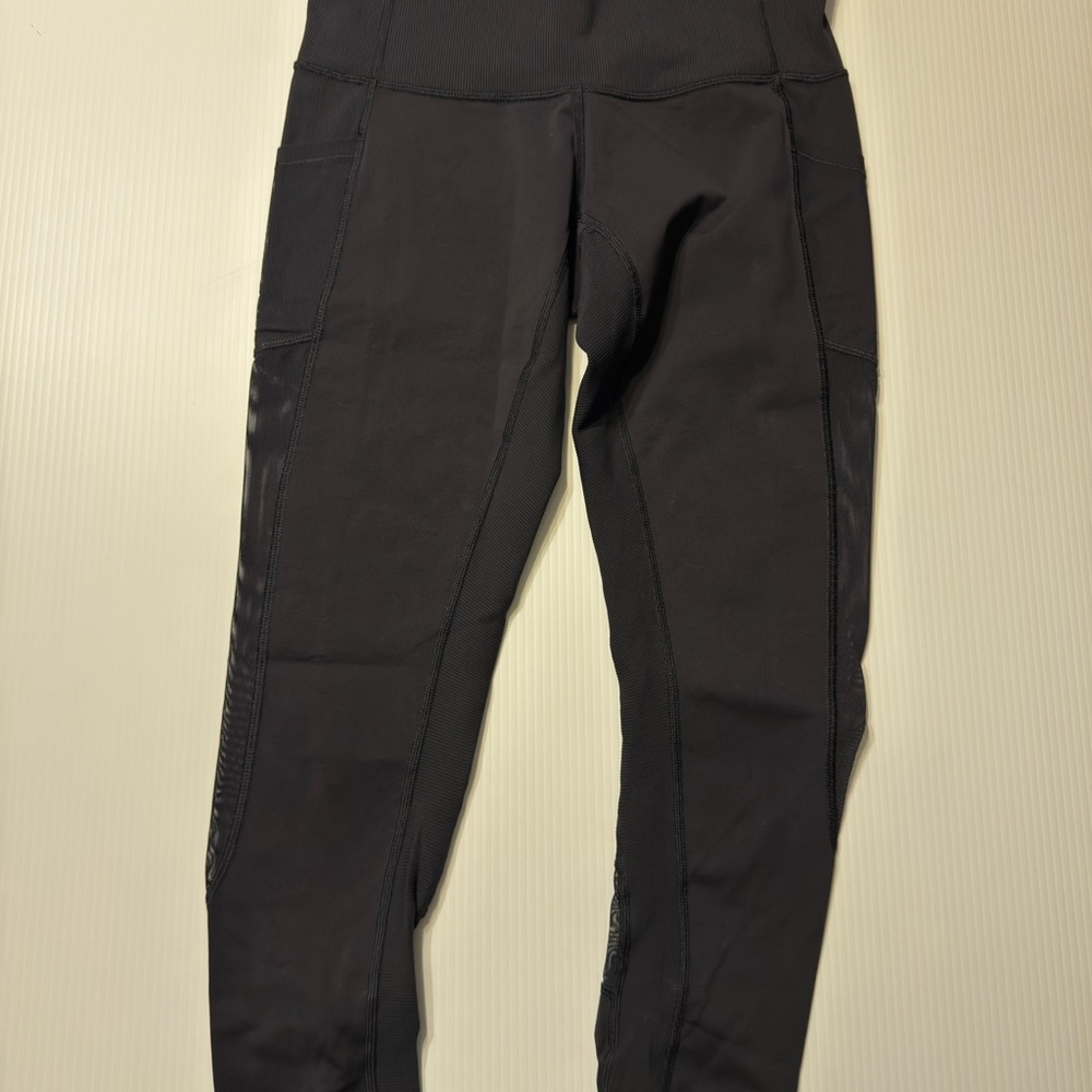 lululemon athletica Black High-Rise Leggings size 8